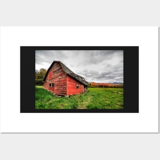 Dilapidated Barn Keene New York NY Route 73 Br Posters and Art